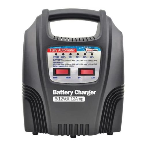 Streetwize Battery Charger 12A