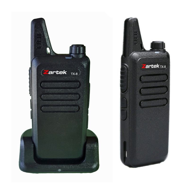 Zartek TX8 Portable Twoway Radio Super Pack Camp And Climb